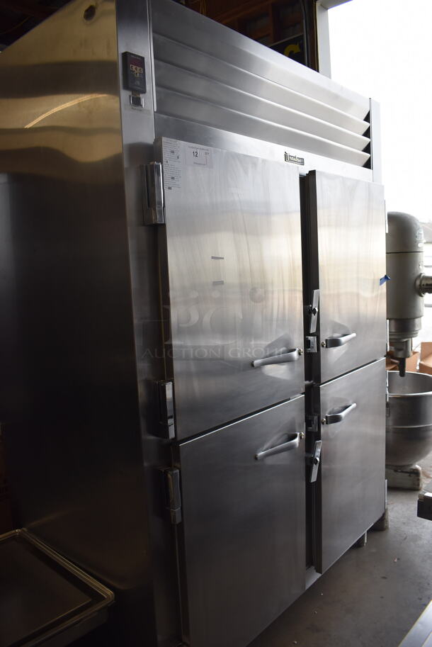 Traulsen Stainless Steel Commercial 4 Half Size Door Reach In Warming Cabinet. 208 Volts, 1 Phase. 58x35x83 - Image 3 of 8