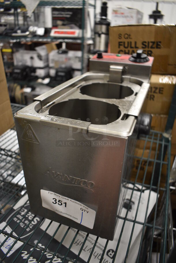 Avantco 177PC101 Stainless Steel Countertop Electric Powered Pasta Cooker. 120 Volts, 1 Phase. 9x16x12 - Image 3 of 5