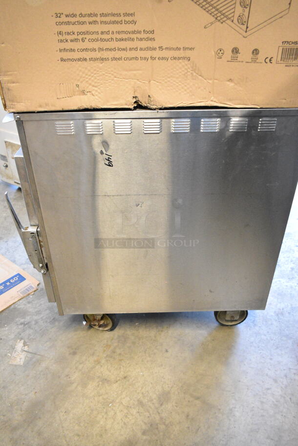 Alto Shaam 750-TH/II/DELUXE Halo Heat Stainless Steel Commercial Cook N Hold Cabinet on Commercial Casters. 208-240 Volts. - Image 9 of 11