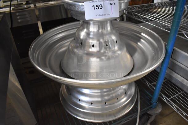 Metal Countertop Fountain. 115 Volts, 1 Phase. 22x22x22 - Image 4 of 5