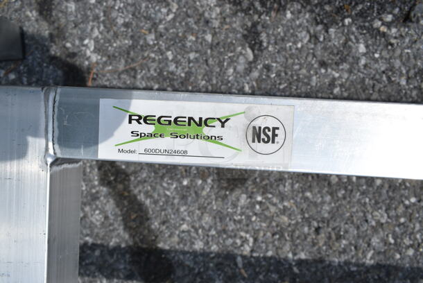 4 BRAND NEW SCRATCH AND DENT! Regency Aluminum Dunnage Racks; 600DUN244212 42x24x12, 600DUN24608 60x24x8, 600DUN24488 48x24x8, 600DUN245412 54x24x12. 4 Times Your Bid! - Image 6 of 9