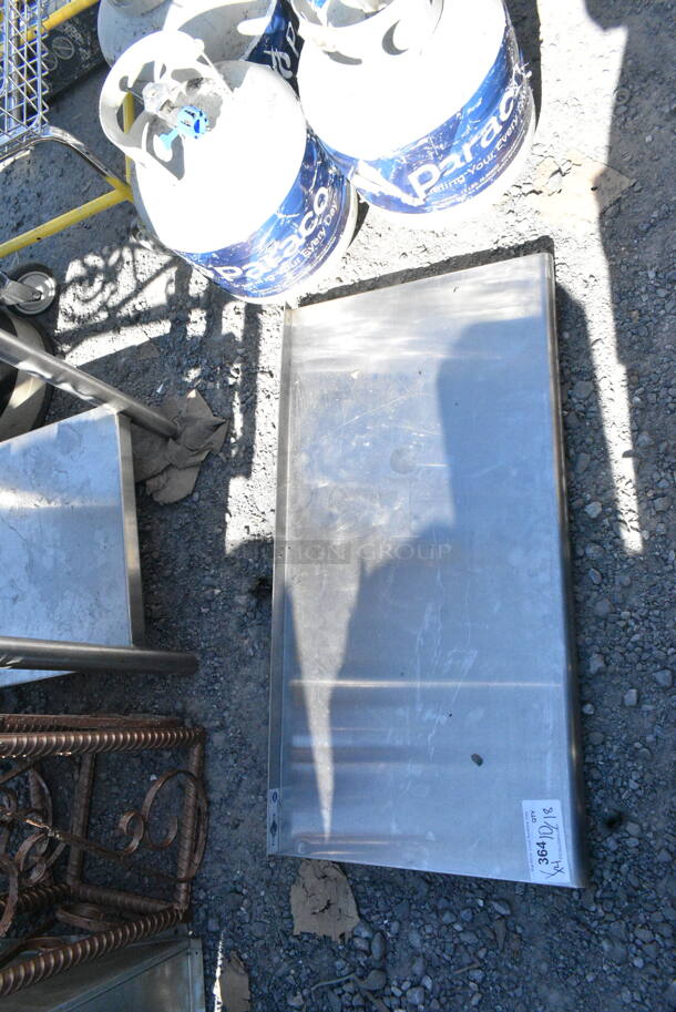4 Various Metal Items Including Shelf. 4 Times Your Bid!  - Image 6 of 6