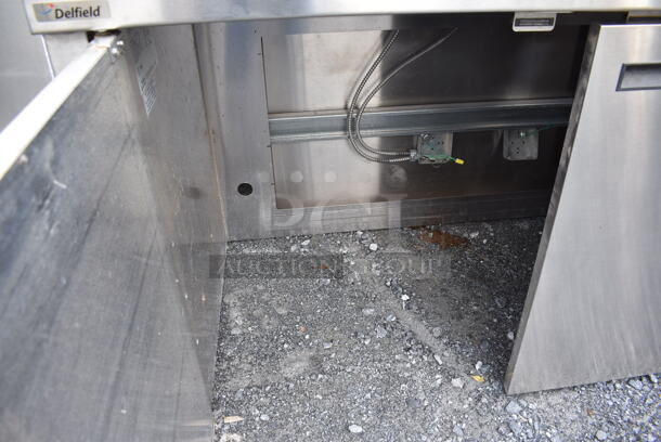 2013 Delfield F16HD54 Stainless Steel Commercial Counter w/ 2 Doors. 59x31.5x36 - Image 4 of 5