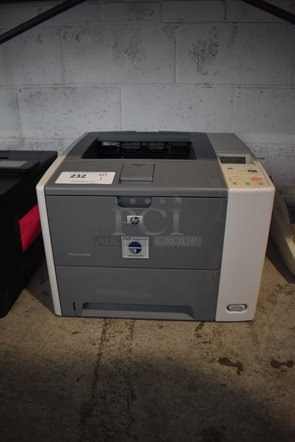 HP LaserJet P3005 Countertop Printer. 100-127 Volts, 1 Phase. 17x16x12