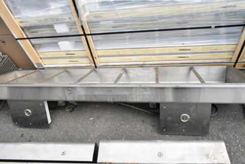 Stainless Steel Commercial Drop In Steam Table. 