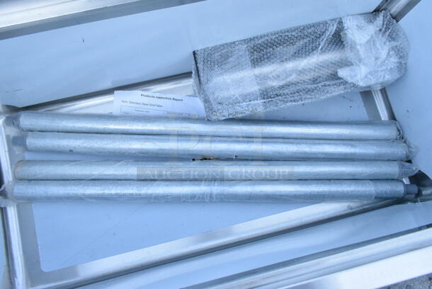 BRAND NEW SCRATCH AND DENT! Steelton 522UIB1836 18" x 36" Underbar Ice Bin with Bottle Holders - 119 lb. - Image 4 of 6
