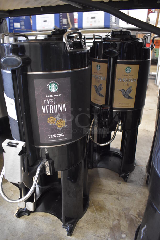 3 Bunn TF Server Black Poly Coffee Satellite Dispensers. 9.5x13x22.5. 3 Times Your Bid! - Image 2 of 7