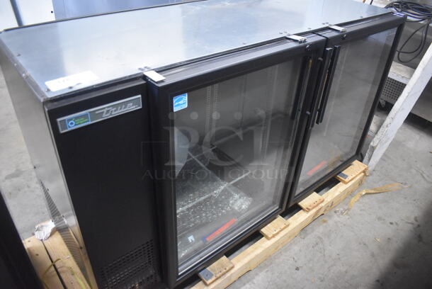 BRAND NEW! 2019 True TBB-24GAL-60G-HC-LD Metal Commercial 2 Door Back Bar Cooler Merchandiser. 115 Volts, 1 Phase. 60x26x34.5. Tested and Working! - Image 2 of 5