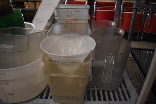 ALL ONE MONEY! Tier Lot of Various Poly Items Including Buckets and Containers - Image 2 of 3