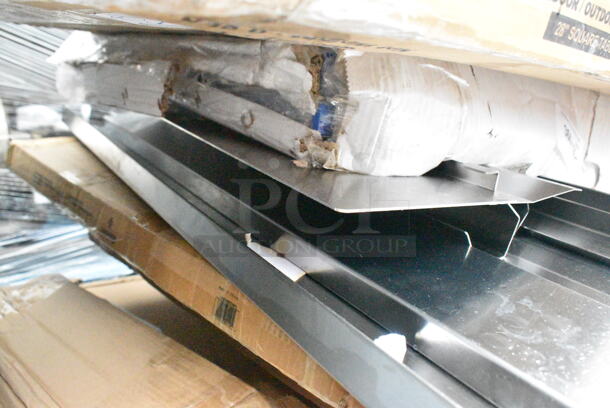 5 BRAND NEW SCRATCH AND DENT! Items Including Kraft Heinz Dispenser, 3692308464 Frymaster 2308464 39 3/4" x 5 1/4" Fryer Basket Hanger - Flue Mount, Stainless Steel Pieces. 5 Times Your Bid!  - Image 5 of 5