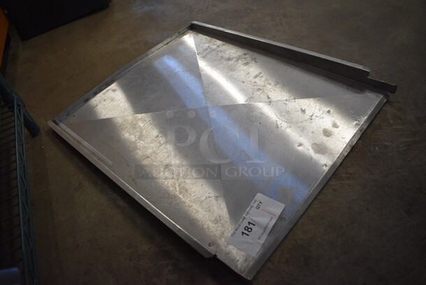 Metal Tray. 20x23.5x1.5. - Image 2 of 2
