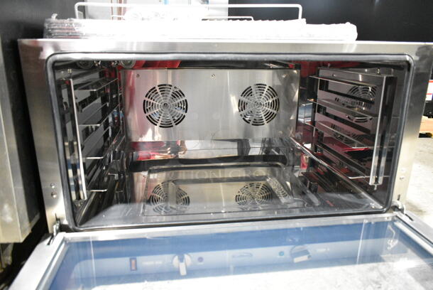 BRAND NEW SCRATCH AND DENT! 2024 KoolMore KM-CTCO-44 Stainless Steel Countertop Convection Oven.  - Image 5 of 8