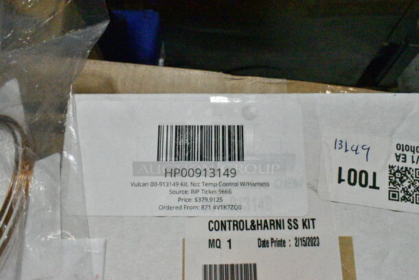 2 BRAND NEW SCRATCH AND DENT! Items Including HP0092088300 Vulcan 00-920883-00003 Thermocouple Probe and HP00913149 Vulcan 00-913149 Kit, Ncc Temp Control W/Harness. 2 Times Your Bid!  - Image 6 of 8