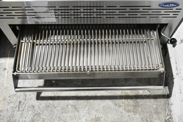 Cook Rite Stainless Steel Commercial Natural Gas Powered Cheese Melter. - Image 3 of 7