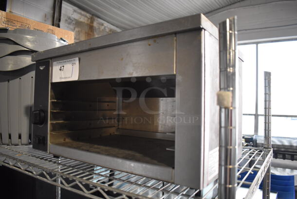 Vollrath JW1 Stainless Steel Commercial Countertop Electric Powered Cheese Melter. 120 Volts, 1 Phase. 19x12x11. Tested and Working! - Image 4 of 5