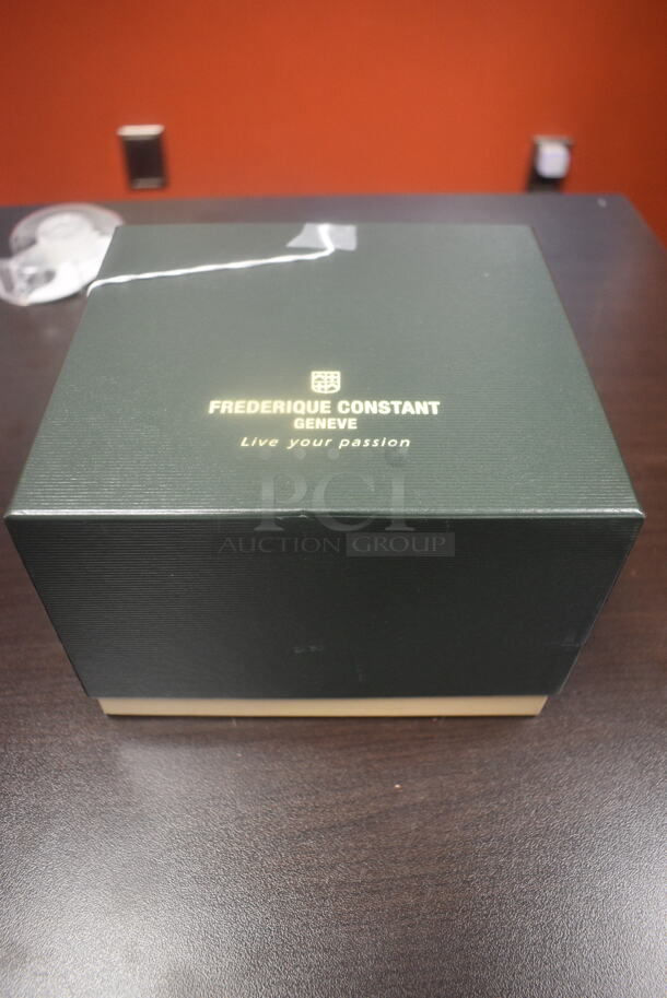 BRAND NEW IN BOX! Frederique Constant Geneve Slimline Moonphase FC-705V4S4 Watch - Image 8 of 8