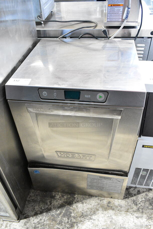 LATE MODEL! Hobart LXER Stainless Steel Commercial Undercounter Dishwasher. 120/208-240 Volts, 1 Phase. - Image 1 of 7