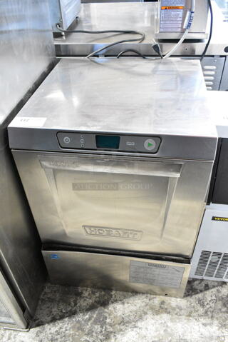 LATE MODEL! Hobart LXER Stainless Steel Commercial Undercounter Dishwasher. 120/208-240 Volts, 1 Phase.