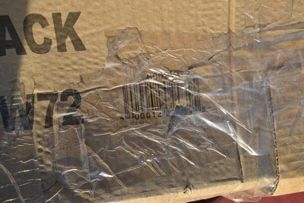 BRAND NEW SCRATCH AND DENT! Regency 600SW72 72" Stainless Steel Wall Mounted Double Line Pot Rack. No Hooks. - Image 3 of 3