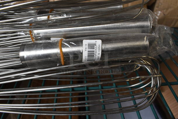 10 BRAND NEW! Update Stainless Steel Whisks. 18". 10 Times Your Bid! - Image 3 of 3