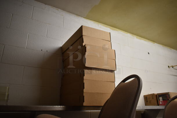 Stainless Steel Shelf w/ Contents Including Fake Christmas Tree. BUYER MUST REMOVE. (hallway) - Image 3 of 4