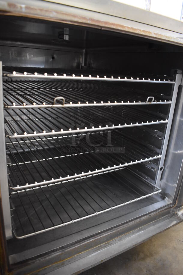 2011 Alto Shaam 7.14 ES Stainless Steel Commercial Electric Powered Combitherm Convection Oven w/ View Through Door and Metal Oven Racks. 208-240 Volts, 3 Phase. 42x40x32 - Image 7 of 8