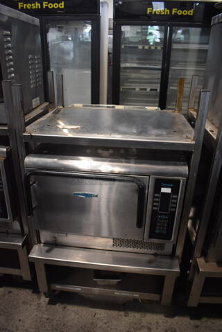 TurboChef NGC Commercial Stainless Steel Rapid Cook Oven On Mobile Cart. 208-240V