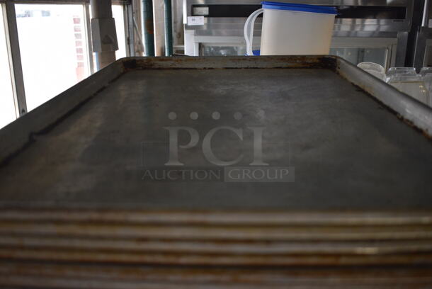 19 Metal Full Size Baking Pans. 18x26x1. 19 Times Your Bid! - Image 3 of 3