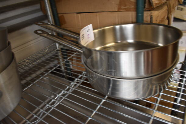 2 BRAND NEW! Stainless Steel Sauce Pots. 20x10x3. 2 Times Your Bid! - Image 3 of 3