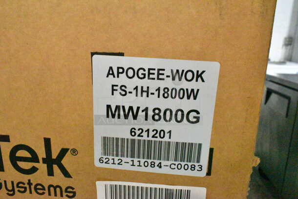 BRAND NEW! CookTek MW1800G Countertop Commercial Wok Induction Cooktop w/ Burner.  - Image 4 of 4