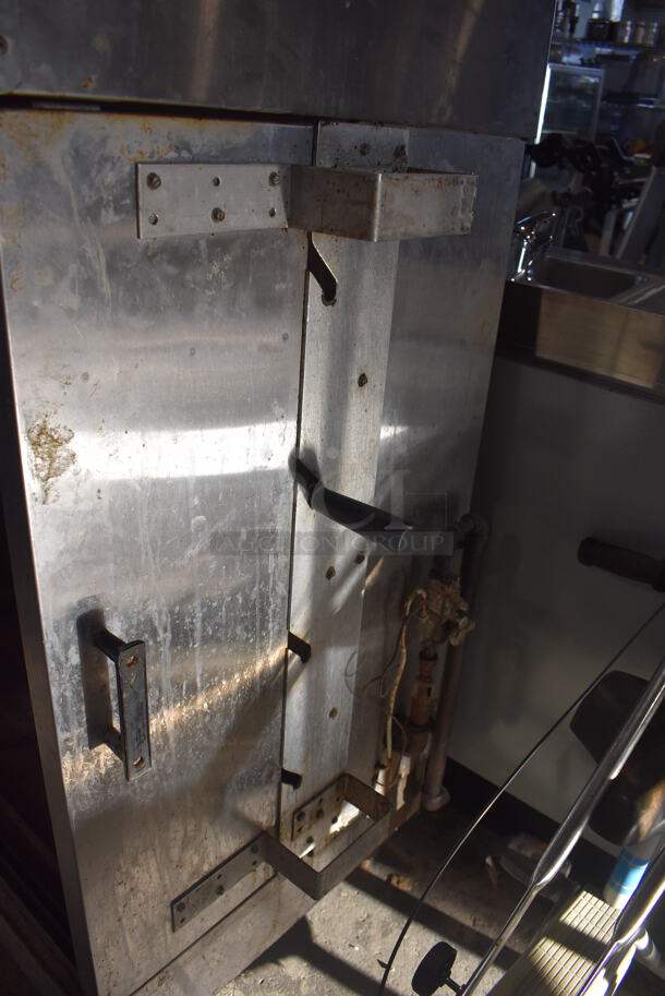 American Range Stainless Steel Commercial Natural Gas Powered Rotisserie Oven w/ 1 Spit. 44x26x58 - Image 6 of 6