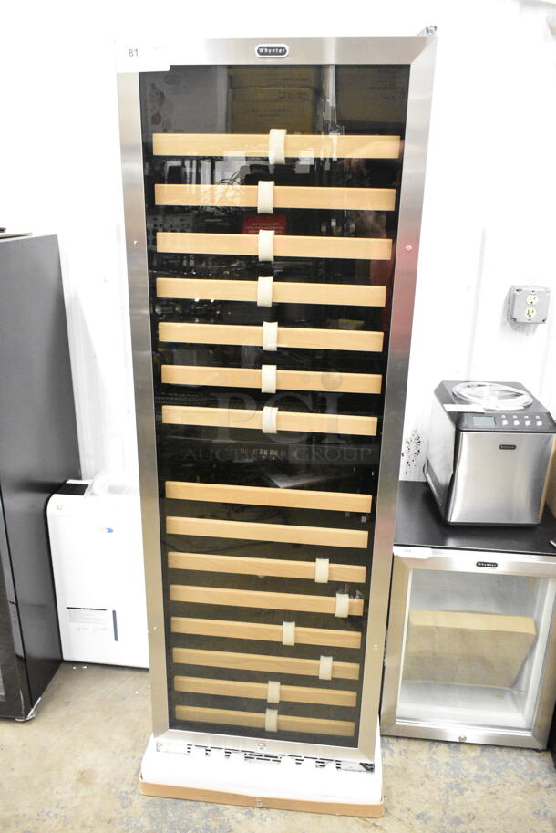 BRAND NEW SCRATCH AND DENT! Whynter BWR-1642DZ Metal Commercial Single Door Reach In 164 Bottle Dual Zone Wine Cooler Merchandiser. 120 Volts, 1 Phase. Tested and Working! - Image 2 of 8