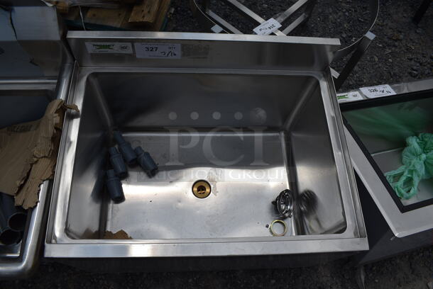 BRAND NEW SCRATCH AND DENT! Regency 600IB1824 18" x 24" Underbar Ice Bin - 77 lb. No Legs.  - Image 3 of 5