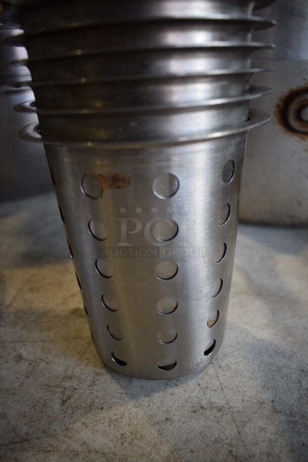 8 Metal Silverware Bins. 4.5x4.5x5.5. 8 Times Your Bid! - Image 3 of 3