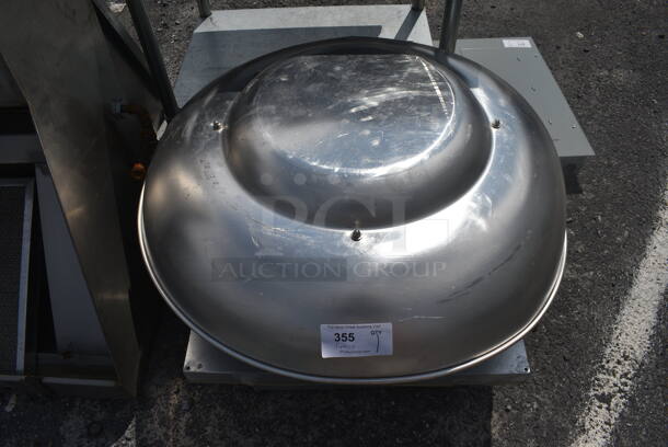 2020 FloAire Model DMUA18 Metal Commercial Rooftop Exhaust Fan. 115 Volts, 1 Phase. 32x32x25 - Image 3 of 5