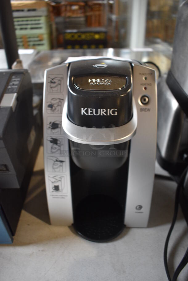 Keurig B130 Metal Countertop Single Cup Coffee Machine. 120 Volts, 1 Phase. 7x11x12
