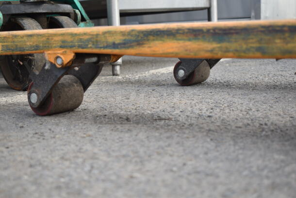 Metal Commercial 5,500 Pound Metal Pallet Jack.  - Image 4 of 6