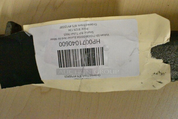 3 BRAND NEW SCRATCH AND DENT! Items Including HP0071200100 Vulcan 00-712001-0000A Burner Assy, HP0076320900 Vulcan 00-763209-000A1 Burner Assy, HP0071040600 Vulcan 00-710406-0000A Burner And Air Mixer. 3 Times Your Bid!  - Image 12 of 12