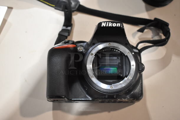 Nikon D3500 Digital Camera w/ Lens and Strap.  - Image 3 of 8