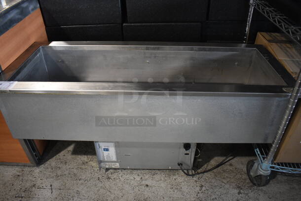 Delfield Model 8146NB Stainless Steel Commercial Cold Pan Drop In. 115 Volts, 1 Phase. 47x18x22. Tested and Working!