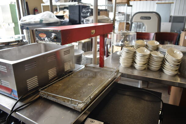 Hatco GRFFB Metal Commercial Countertop Warmer. 120 Volts, 1 Phase. Tested and Working! - Image 2 of 4