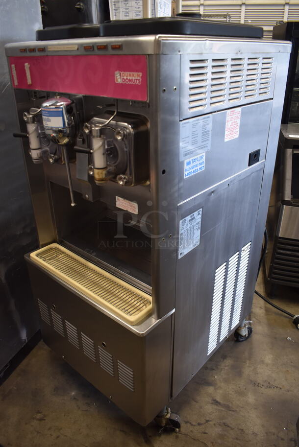 Taylor 342D-27 Commercial Stainless Steel Frozen Drink Machine With 2 Hoppers on Commercial Casters. 208-230V, 1 Phase. - Image 3 of 7