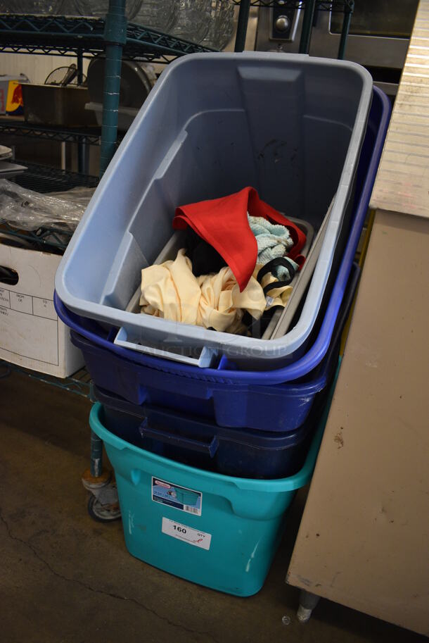 ALL ONE MONEY Lot of Various Poly Bins! Includes 23x15x16 - Image 3 of 4