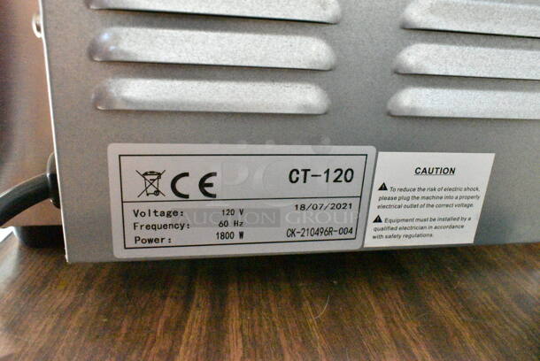 2021 PrepLine CT-120 Stainless Steel Countertop 4 Slot Toaster. 120 Volts, 1 Phase.  - Image 7 of 7