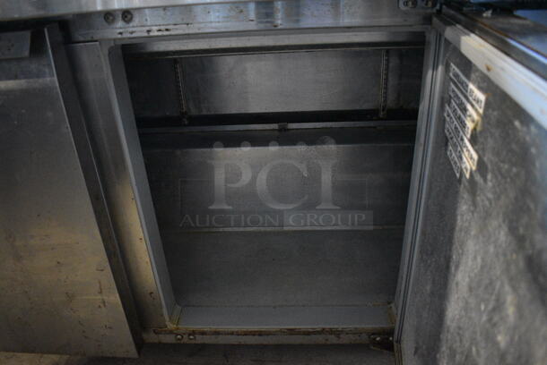 Continental SW72-3DM Stainless Steel Commercial Prep Table on Commercial Casters. 115 Volts, 1 Phase. 72x34x36. Tested and Working! - Image 8 of 9