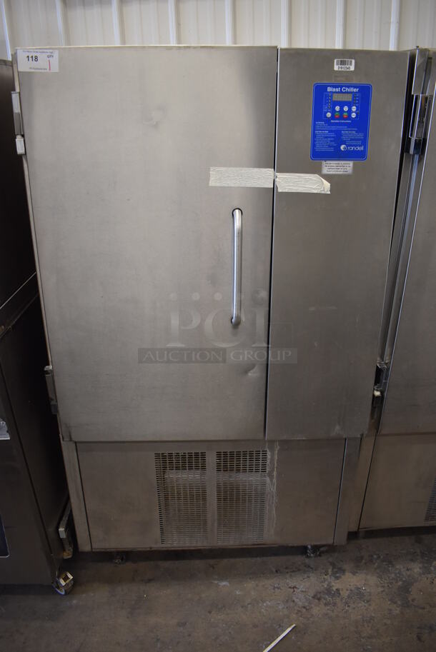 2015 Randell BC-18 Stainless Steel Commercial Floor Style Blast Chiller. 115/230 Volts, 1 Phase. 40x36x71 - Image 1 of 7