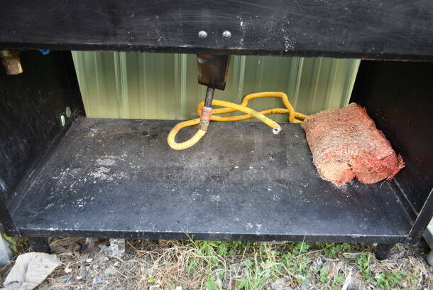 Metal Commercial Gas Powered 3 Bay Steam Table w/ Under Shelf.  - Image 2 of 7