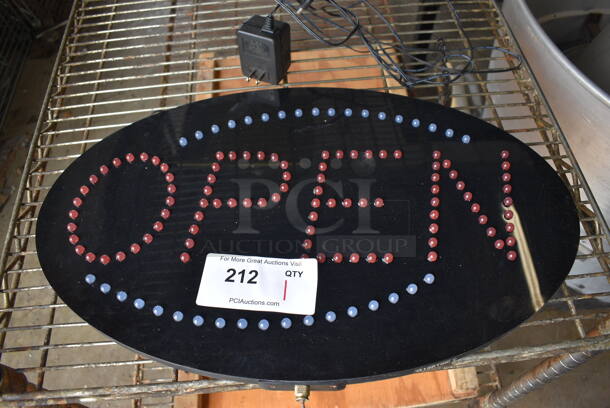 Open Sign. 21x1.5x13 - Image 1 of 3