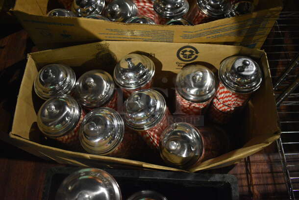 ALL ONE MONEY! Lot of 3 Boxes of a Total of 28 Straw Holders. 4.5x4.5x10.5. (lounge) - Image 3 of 4