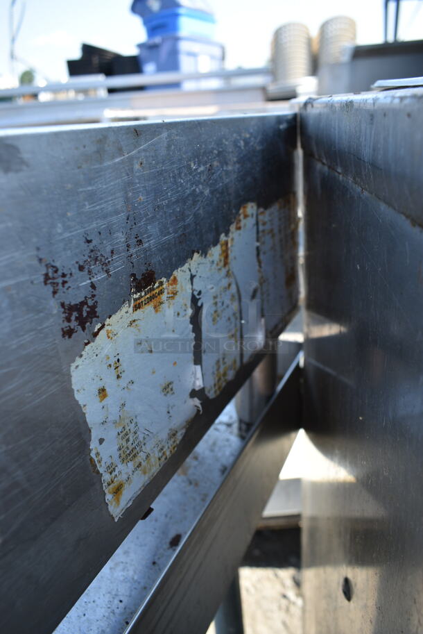 Atosa Stainless Steel Commercial Countertop Gas Powered Flat Top Frame. Missing Flat Top.  - Image 5 of 7